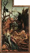 Matthias Grunewald Sts Paul and Anthony in the Desert oil painting artist